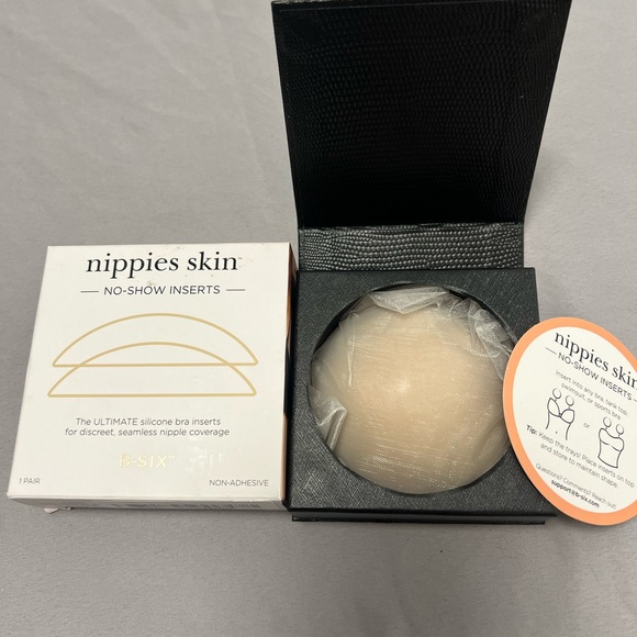 Stick bra NIPPIES SKIN B-6 new . Size S/M - Picture 2 of 9